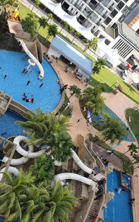 SG Resort Residence, studio, sea & pool view, high level unit - photo 5