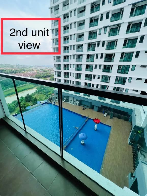 Vista Bangi 1 Bedroom service apartment with swimming pool - photo 13