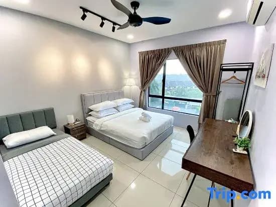 Manhattan PoolView 3bedroom suite Netflix |  Ipoh Station18 - photo 8