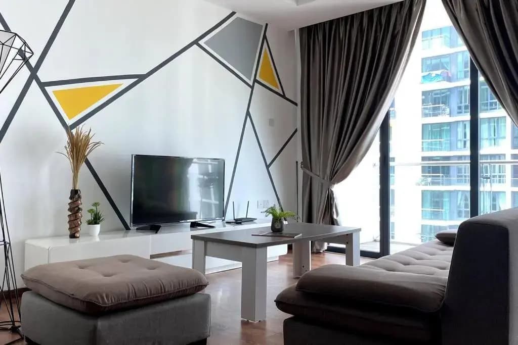 #2.1 Jazz Suites Large Bed Vivacity Kuching 3rooms - photo 3