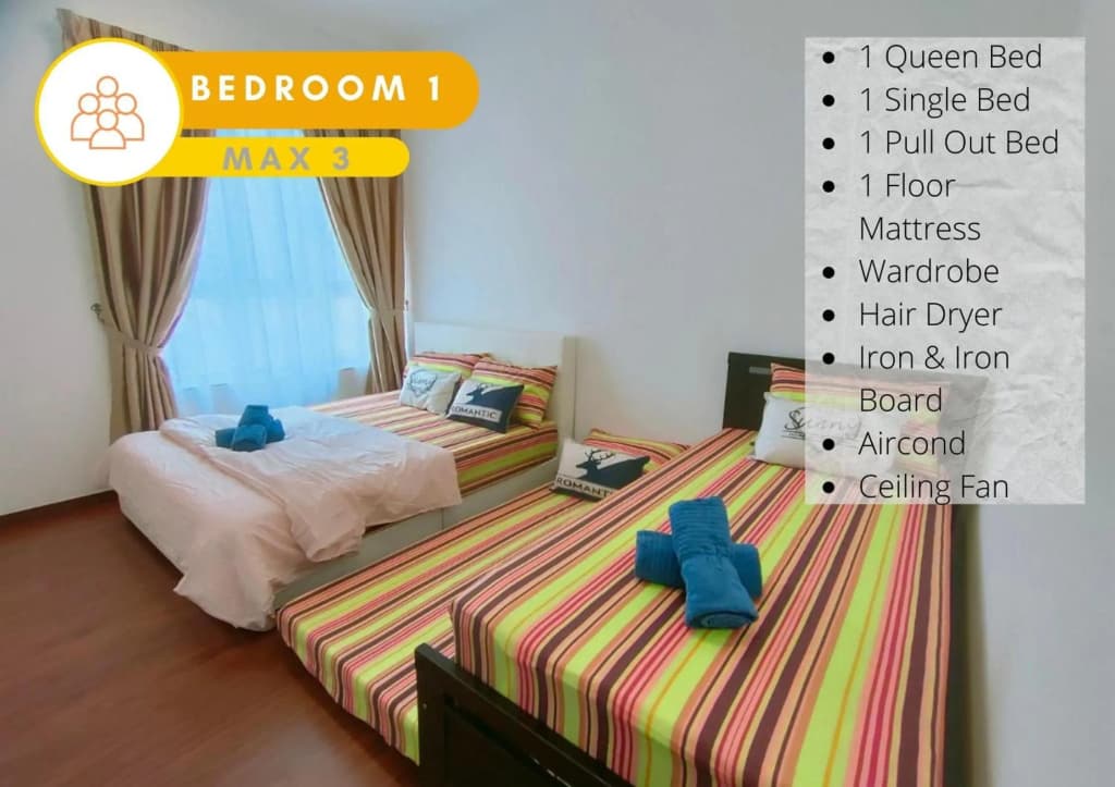 2R2B City View Cozy Home @ Bukit Rimau, 8 Pax, Wifi - photo 7