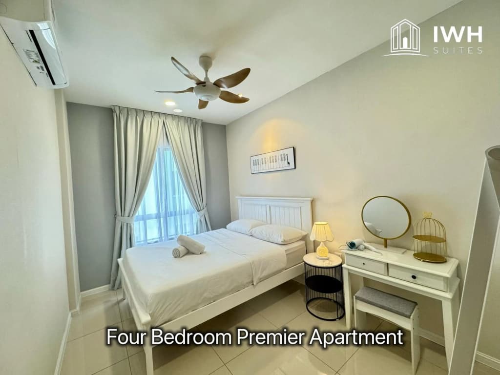 Ipoh Waterpark Homestay 7-12pax 3 Or 4Bedrooms Pool or City View with 2parking - photo 9