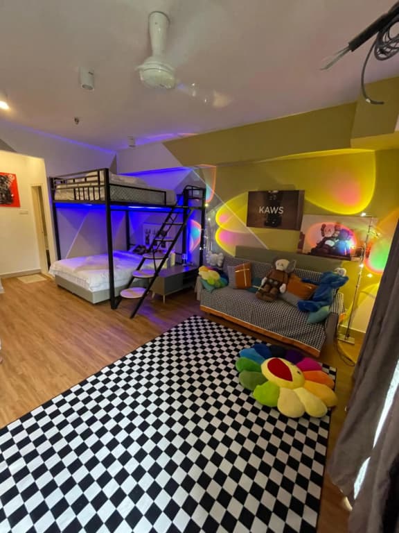 Kaw Supreme Theme WIFI Luxury 7 PAX Genting Pool & Mountain View Cuti Genting Homestay Midhills - photo 11