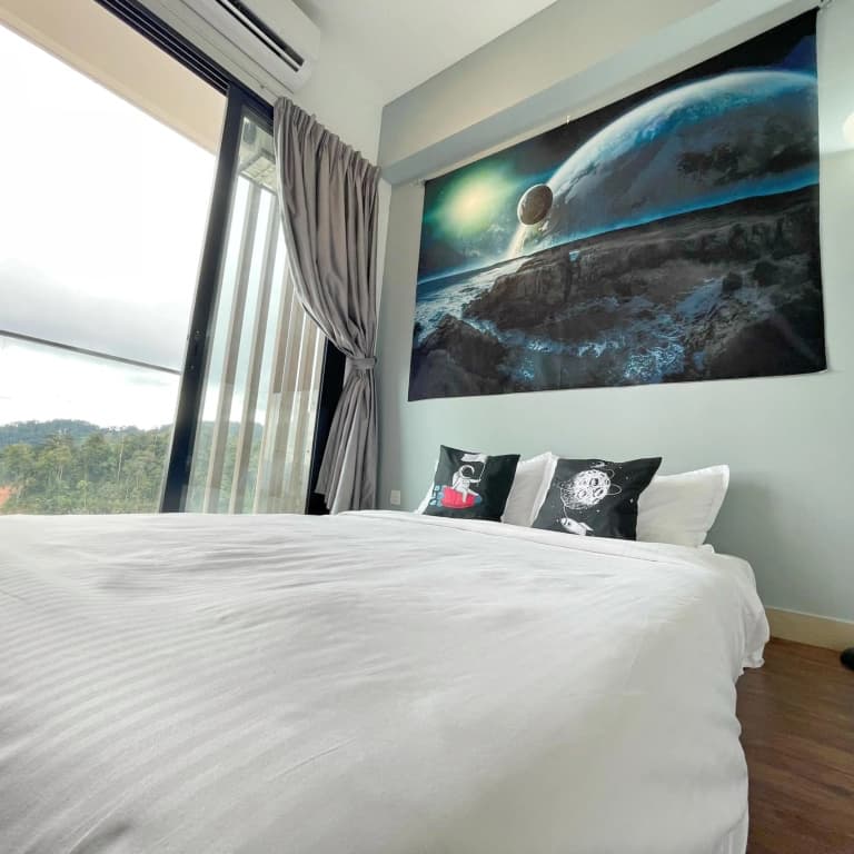 Cuti Genting Midhills Space Theme 9 Pax WIFI Genting Highland Vacation - photo 4