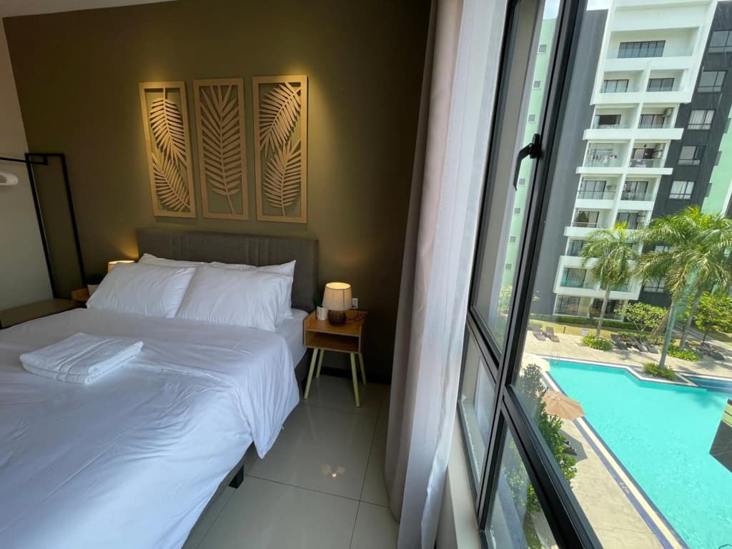 Ipoh Waterpark Homestay 7-12pax 3 Or 4Bedrooms Pool or City View with 2parking - photo 18