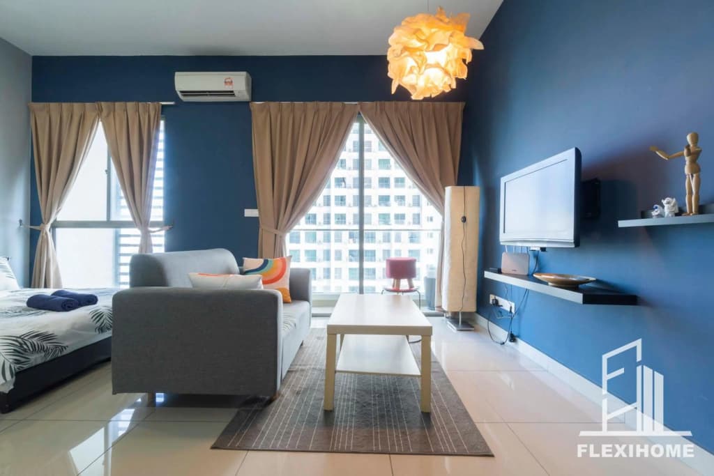 Colour-Theme Designed, Private Studio Home, Cybersquare 27B Cyberjaya, Flexihome-MY - photo 13