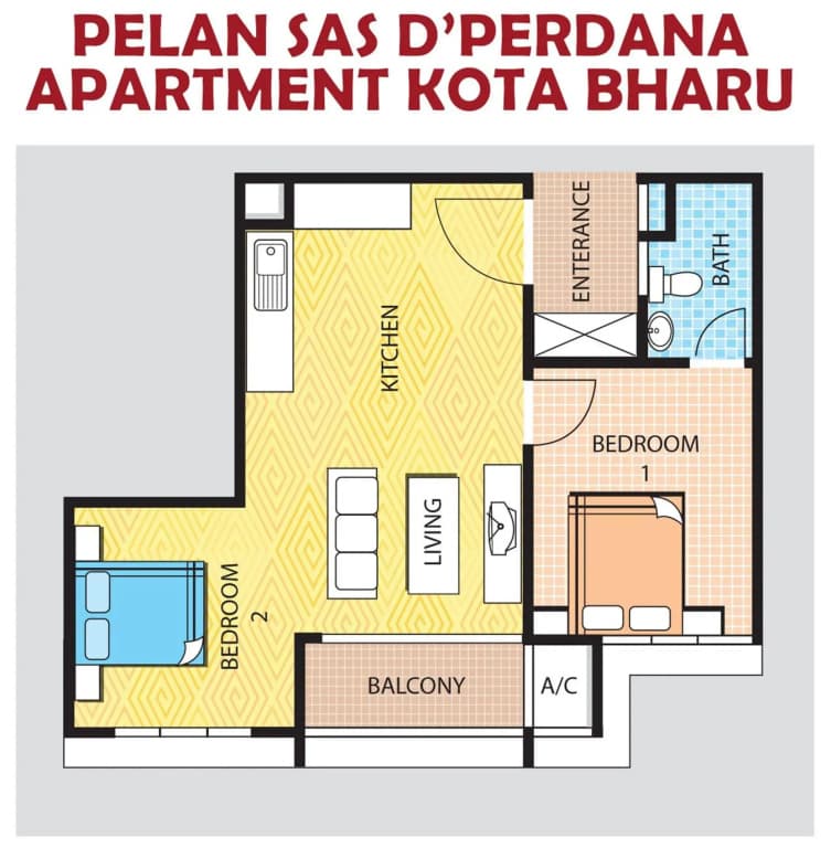 SAS D'PERDANA Apartment - photo 3