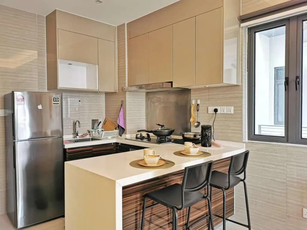 Minimalism Geometric Style 1bedroom R&F Mall - photo 16