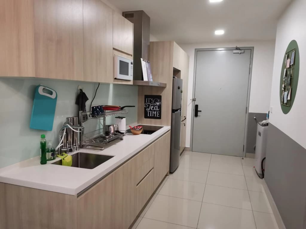 HIJAU Geniehome 2BR Free 99mbps WIFI and Carpark at Utropolis Shah Alam - photo 16