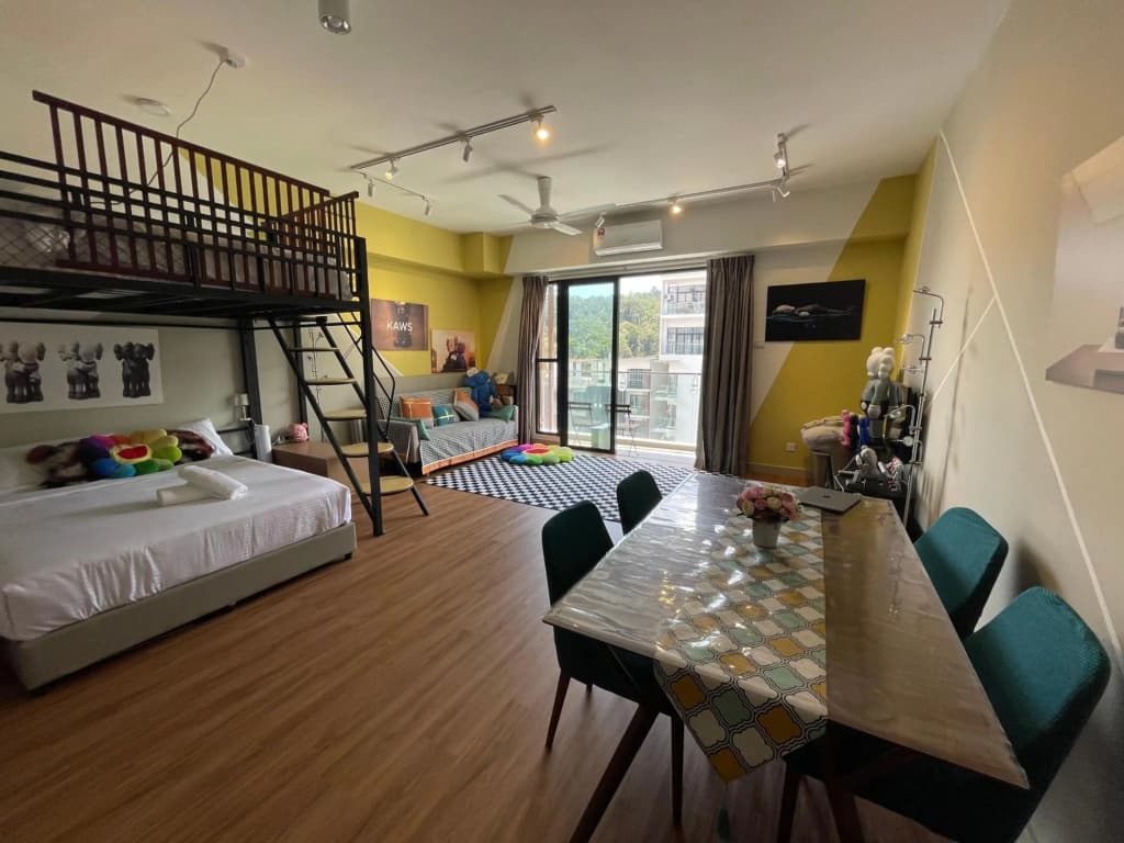 Kaw Supreme Theme WIFI Luxury 7 PAX Genting Pool & Mountain View Cuti Genting Homestay Midhills - photo 38