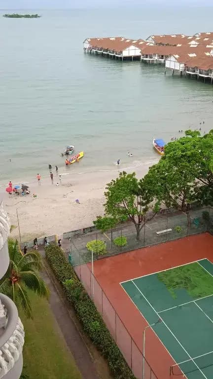 Santai Inn aprt 3 bilik Moslim Blok D w WiFi & Astro at Glory Beach Resort - photo 10