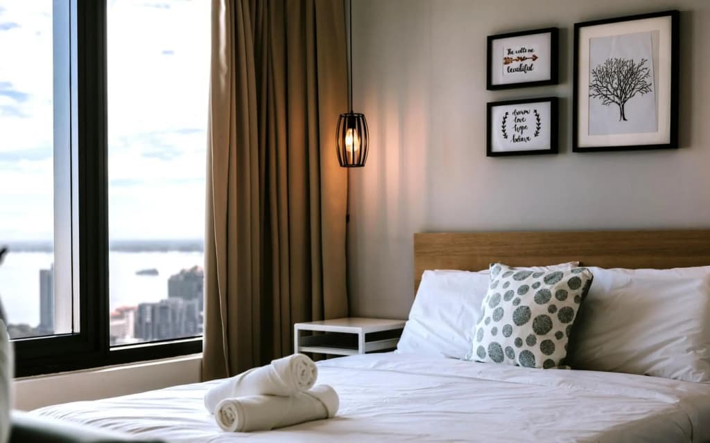 MUJI Studio 2 - Seaview at 218 Tropicana Near Komtar Food Heaven Heritage with Netflix & TV Box - photo 6