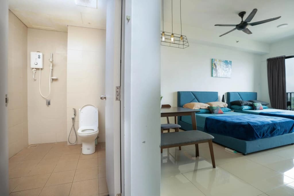 Homestay I City Cantik Tenang Wifi 4k Smart TV Netflix Coway Free Parking - photo 38