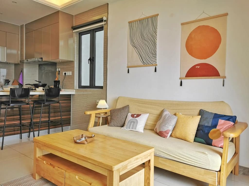 Minimalism Geometric Style 1bedroom R&F Mall - photo 5