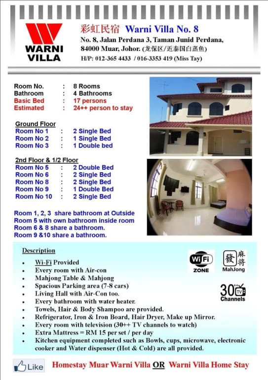 Warni Villa 8 Whole Or Room - photo 17