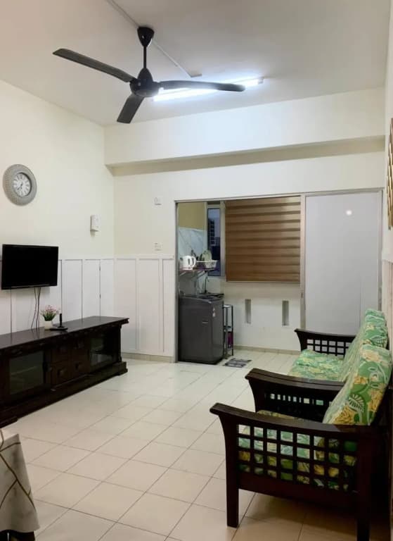 Cozy Homestay KTCC Mall Pantai Batu Burok HSNZ 3BR Pangsapuri Ladang Gemilang 1 by NadiHome - photo 4