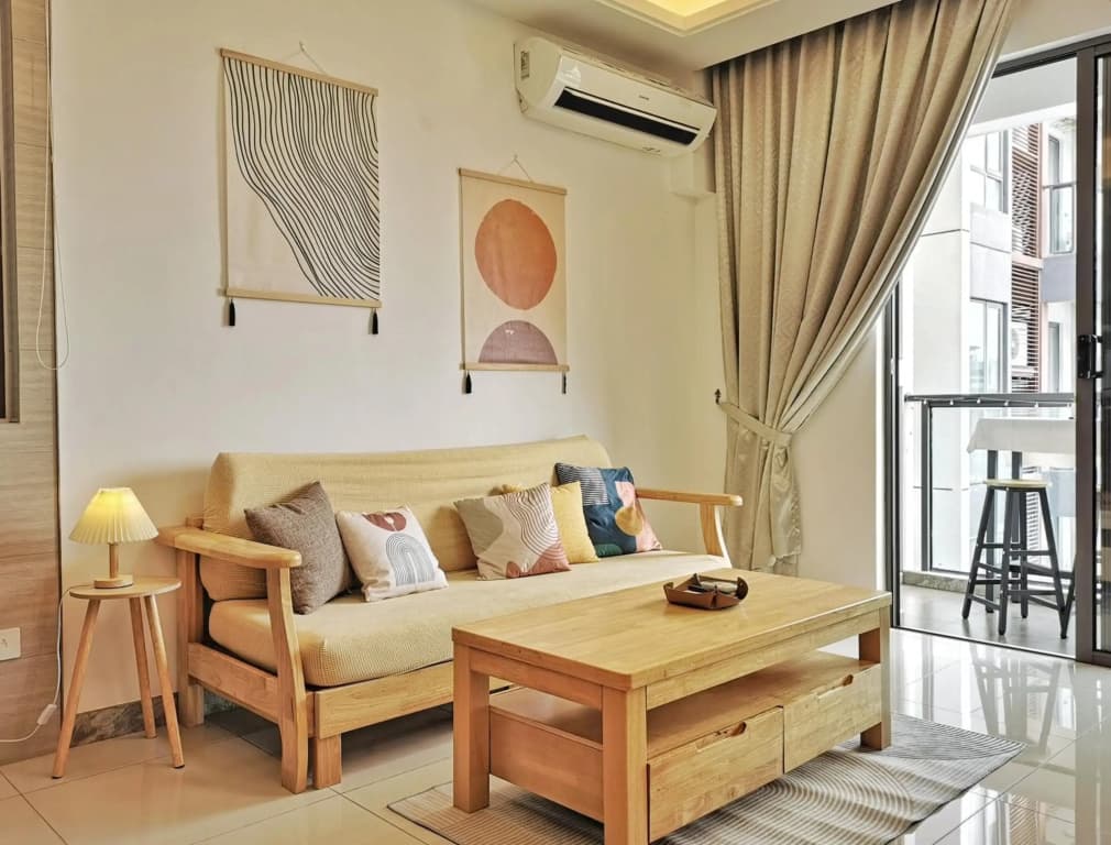 Minimalism Geometric Style 1bedroom R&F Mall - photo 2