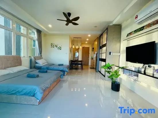Kuching City Center Apartment With City View - photo 14