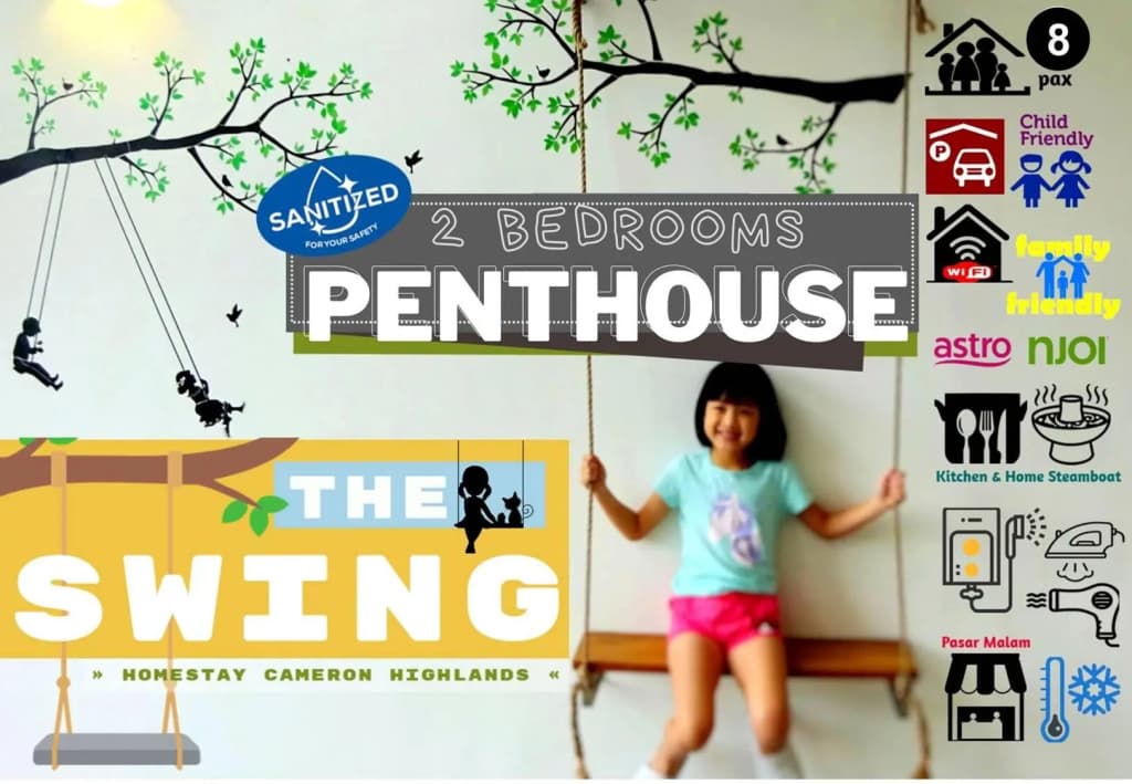 THE SWING@2BR-PENTHOUSE #Night Market Cameron - photo 5