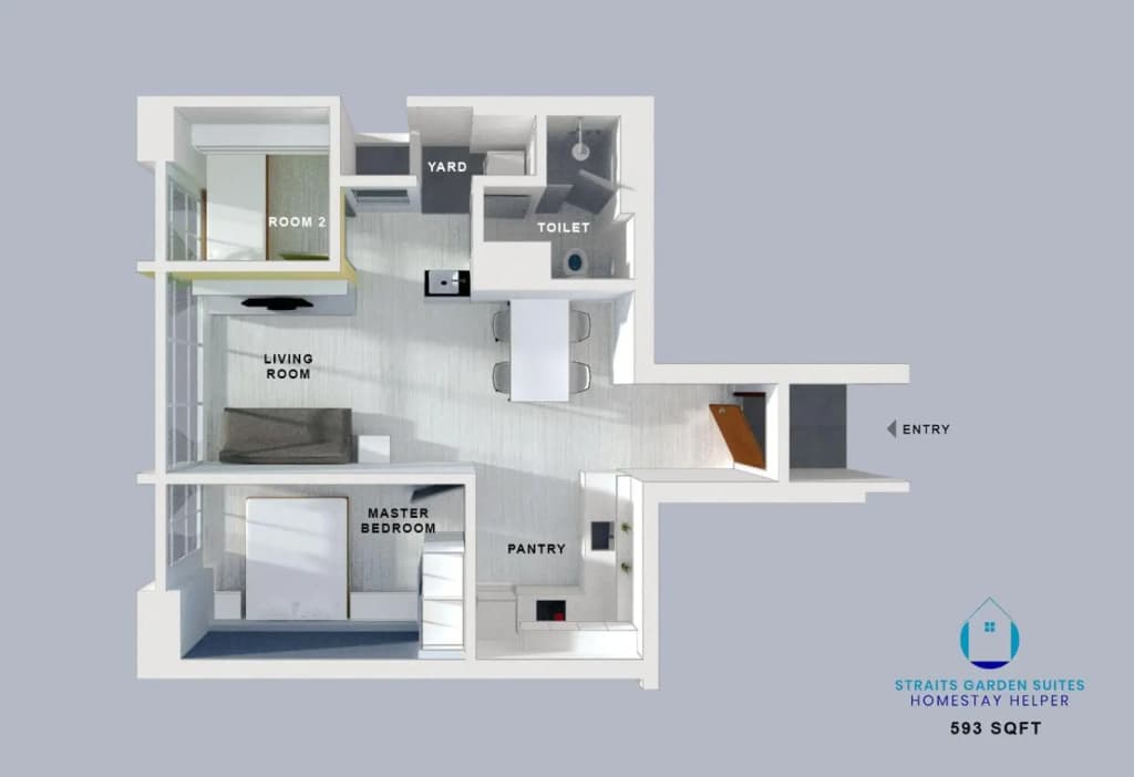 Straits Garden Suites by The Homestay Helper - photo 5