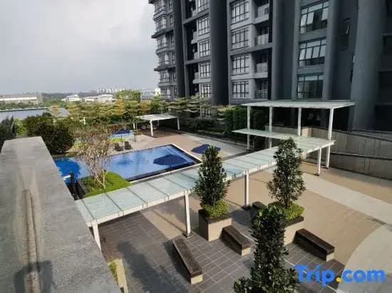 Pool View Geniehome 3BR2B Free Wifi @ Shah Alam Glenmarie - photo 14