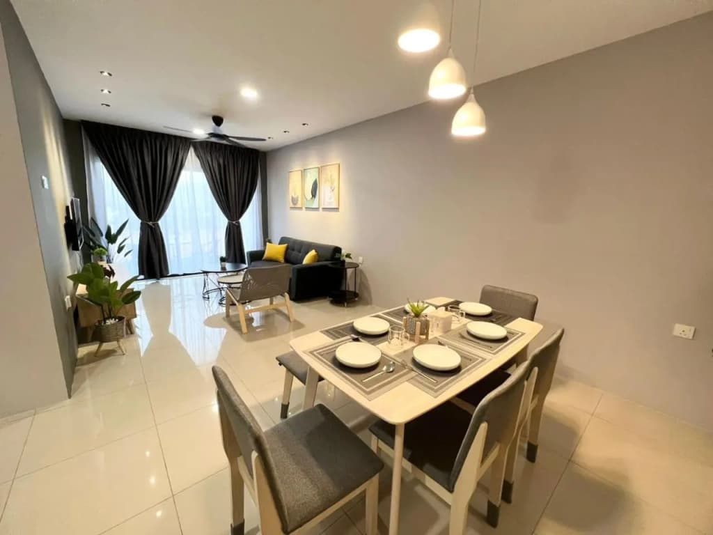 Ipoh Waterpark Homestay 7-12pax 3 Or 4Bedrooms Pool or City View with 2parking - photo 23