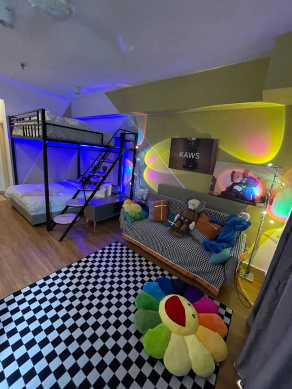 Kaw Supreme Theme WIFI Luxury 7 PAX Genting Pool & Mountain View Cuti Genting Homestay Midhills - photo 22