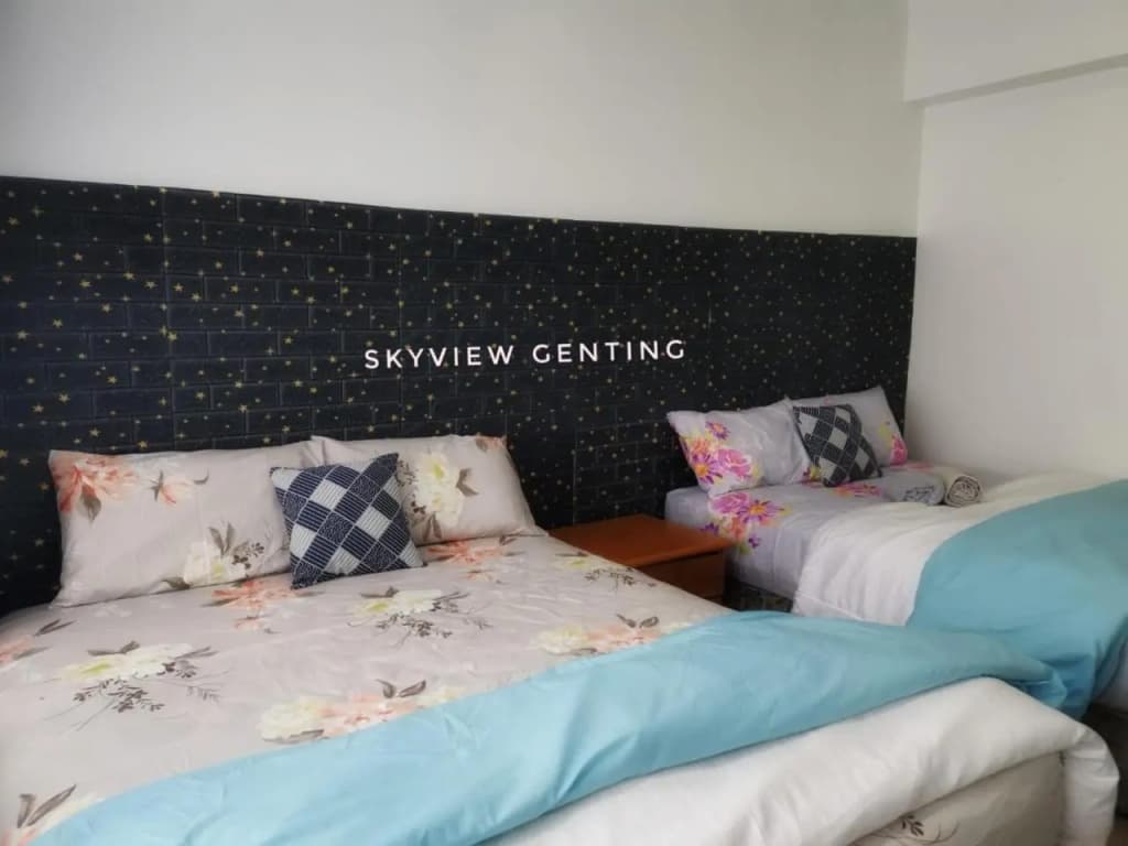 12 Pax Skyview Homestay 2 Family Room 2R2B Brilliant Court Mountain View Genting Highland - photo 3
