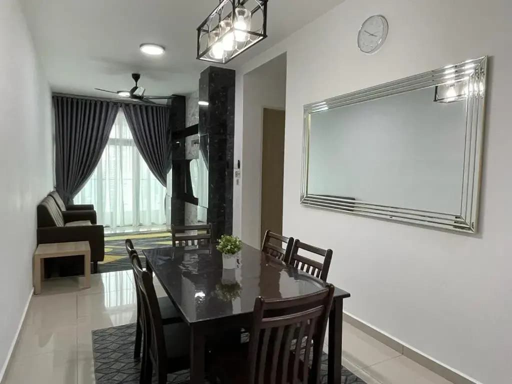 Legasi Kg Bharu Kuala Lumpur City centre Walk to KLCC next to LRT train KL tower view 3room 2 bathroom - photo 23