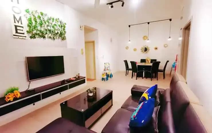 Legoland -5min walk@Spacious Happy Travel Family Suite at Afiniti Residency with Bathub-8pax(Max) - photo 10