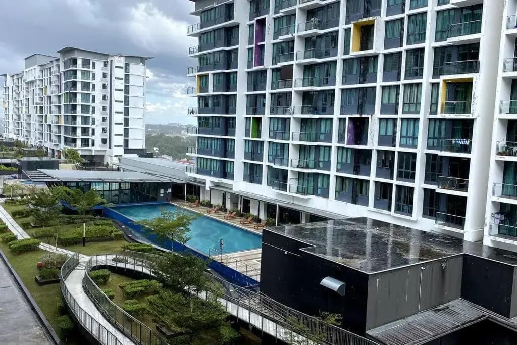 #2.1 Jazz Suites Large Bed Vivacity Kuching 3rooms - photo 5
