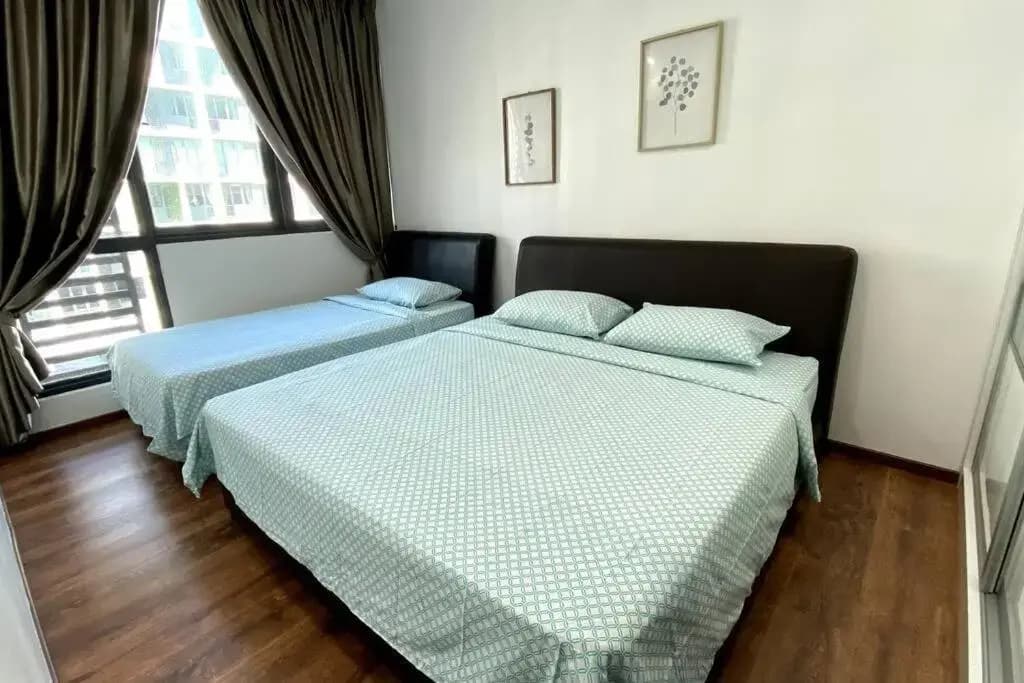 #2.1 Jazz Suites Large Bed Vivacity Kuching 3rooms - photo 4