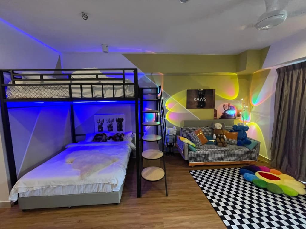 Kaw Supreme Theme WIFI Luxury 7 PAX Genting Pool & Mountain View Cuti Genting Homestay Midhills - photo 12