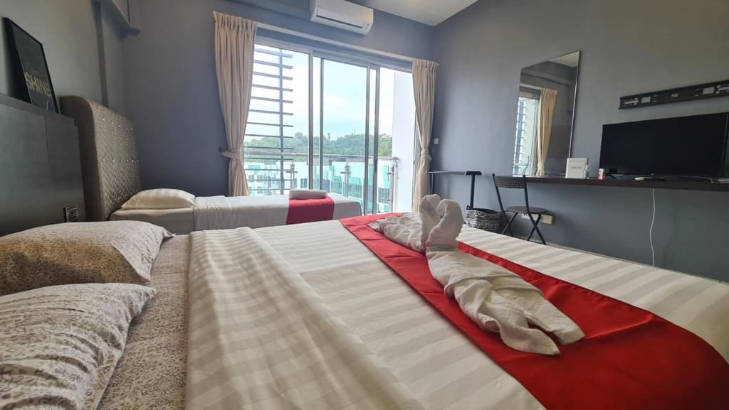 Aeropod KK Studio Unit 09 Near Airport And City Free Parking - photo 3