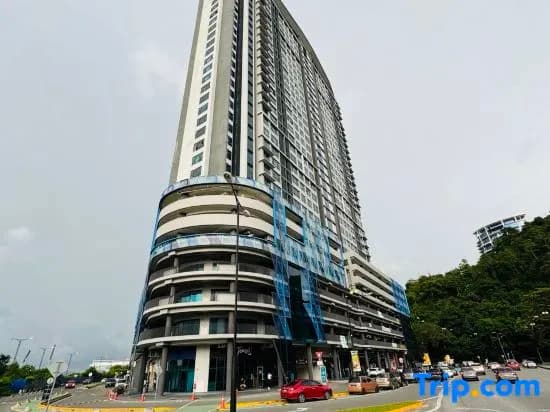 JQ#05 City View Slide LoftBed 2R1B 5Pax Near Suria Mall, Gaya St, Sicc - photo 3