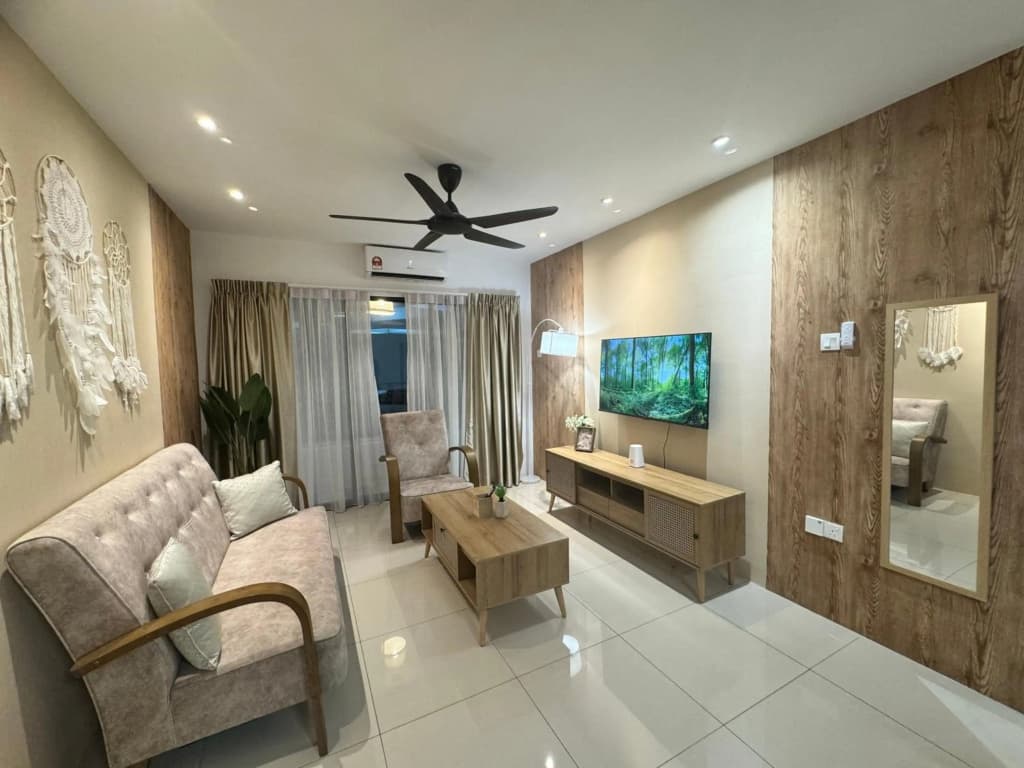 Ipoh Waterpark Homestay 7-12pax 3 Or 4Bedrooms Pool or City View with 2parking - photo 4