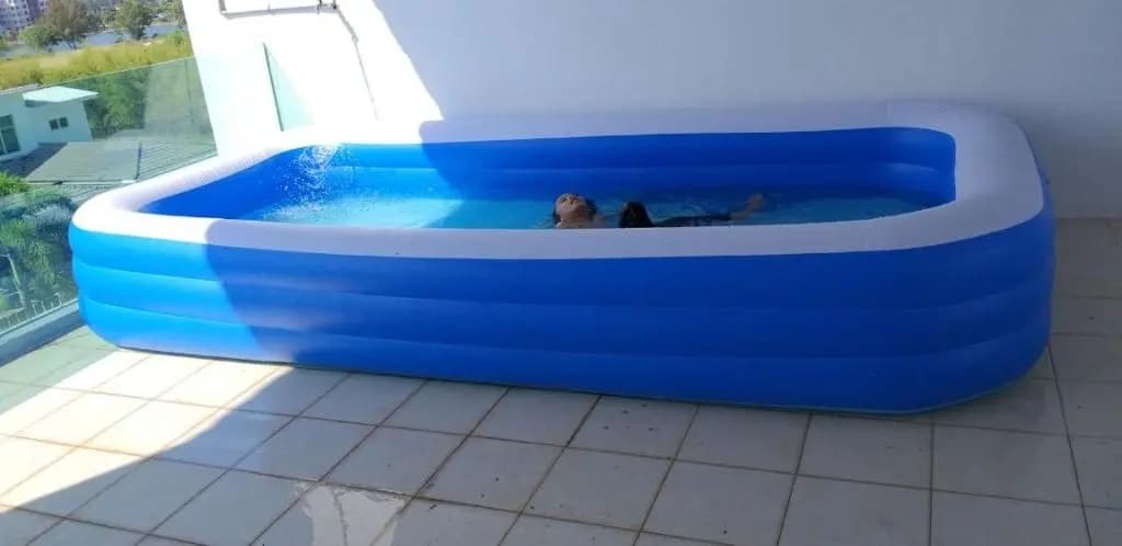 tiara bay marina island lumut 6 bilik inflatable swimming pool homestay bayu laut0136288405 - photo 21