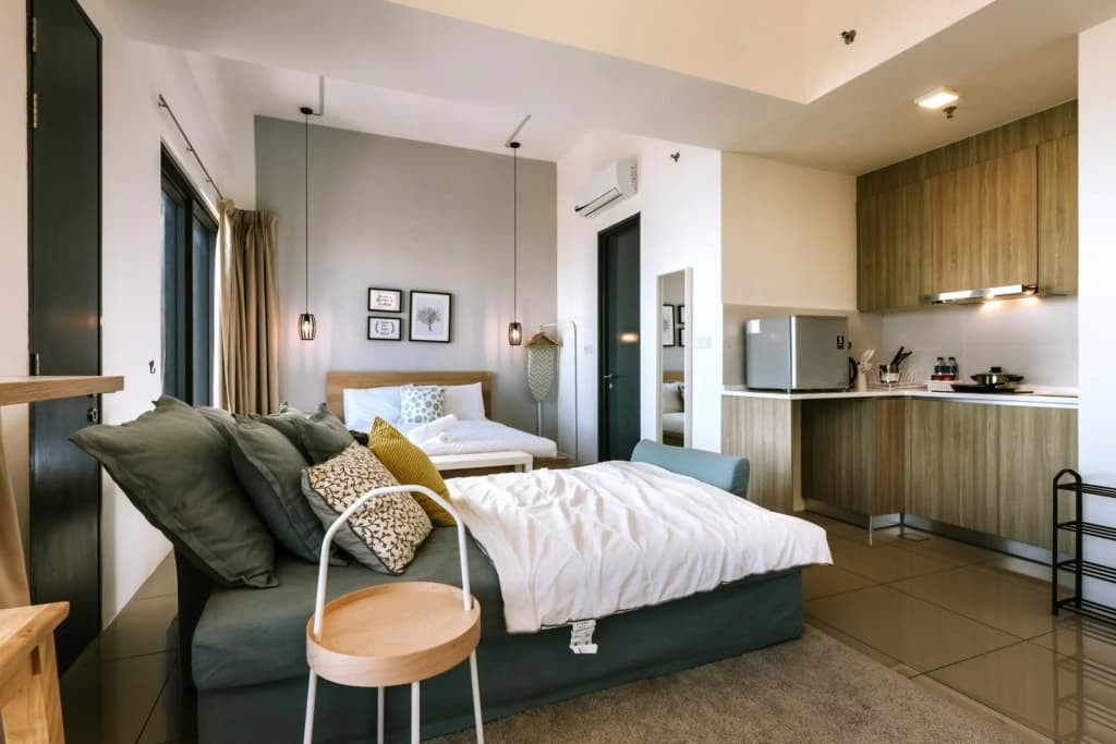 MUJI Studio 2 - Seaview at 218 Tropicana Near Komtar Food Heaven Heritage with Netflix & TV Box - photo 3