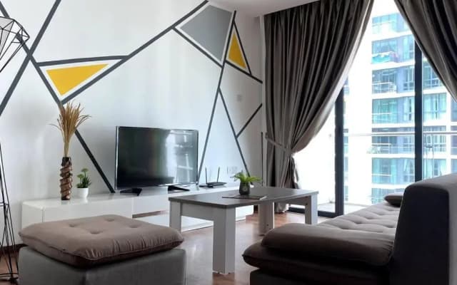 #2.1 Jazz Suites Large Bed Vivacity Kuching 3rooms - photo 3