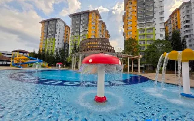 Melaka Town Area Top 1 Family Lovers Water Themepark Suites by GGM - photo 4