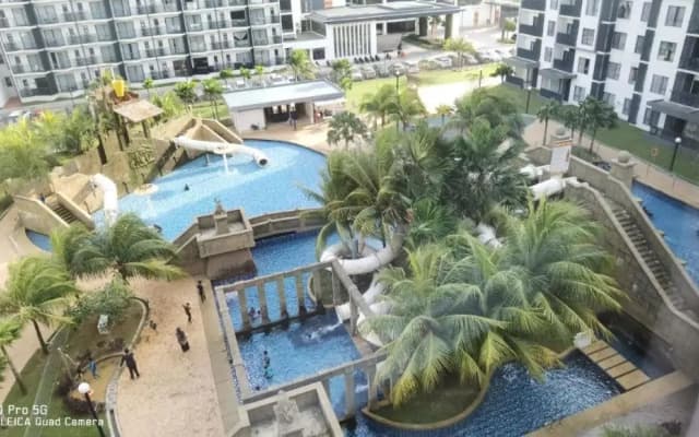 Pool view + water theme park @swiss garden residence - photo 5
