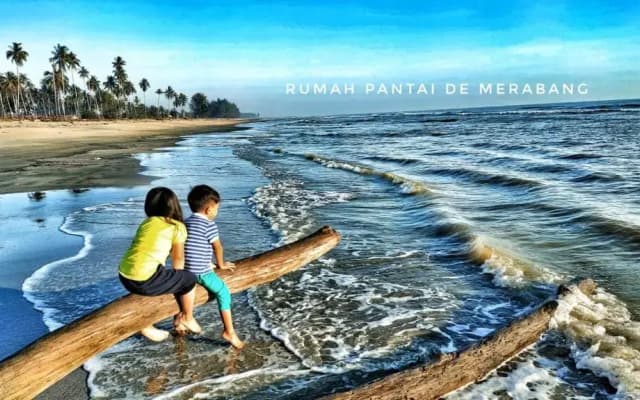 Rumah Pantai de Merabang (bungalow with pool) - photo 2
