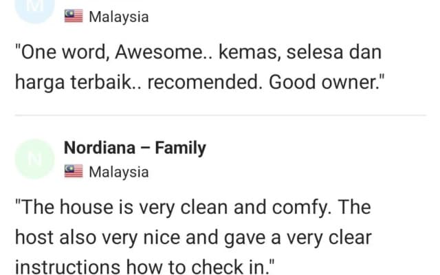Hana Lodge Neat,Comfy 3 Bdrm Apartment 2 Min to Lost World of Tambun Ipoh Limestone hill view - photo 2