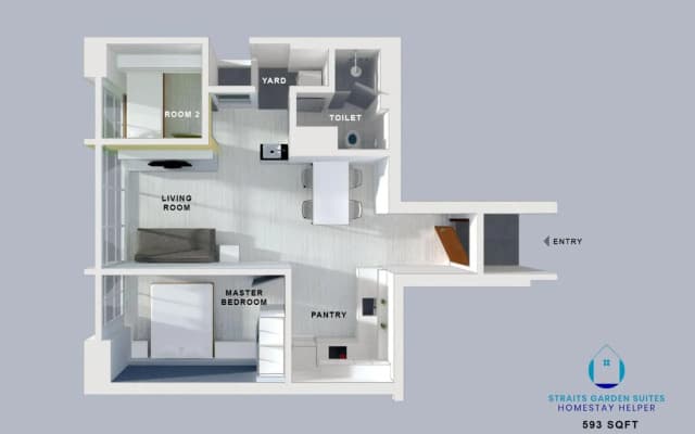 Straits Garden Suites by The Homestay Helper - photo 5