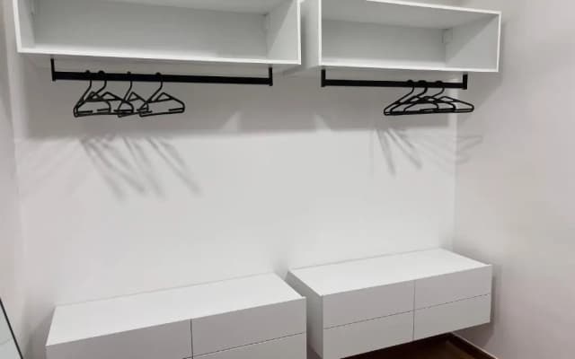 Contemporary & Stylish Suite#Georgetown#Sky Pool#2 BR, Living Room with Double Bed - photo 4