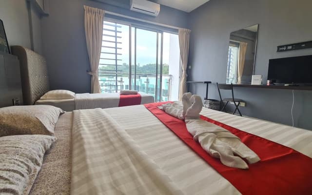 Aeropod KK Studio Unit 09 Near Airport And City Free Parking - photo 3